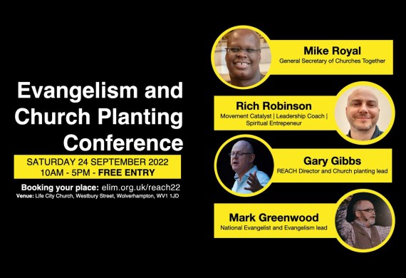 Be inspired at our Evangelism and church planting conference